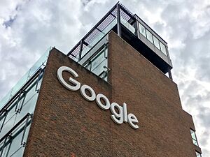 Google Headquarters in Ireland Building Sign