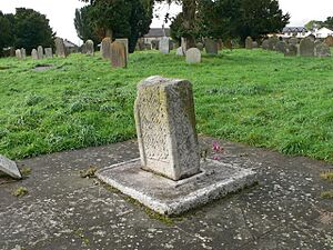 Gravestone at Ferns Cathedral - geograph.org.uk - 1543820