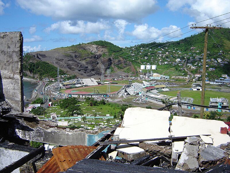 Hurricane Ivan Grenada damage