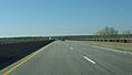 I-24 southbound nearing Paducah, over archaeological site