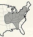 Indiana Bat Range FWS