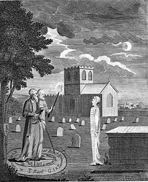 John Dee und Edward Kelley – Totenbeschwörung