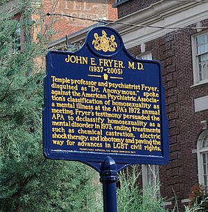 John E Fryer MD Historical Marker 13th and Locust Sts Philadelphia PA (DSC 4438)