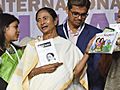 Mamata Banerjee at 43rd International Kolkata Book Fair