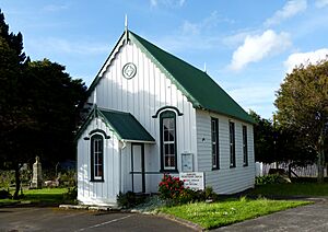 Mangere Presbyterian Church. 1874. (15776851579)