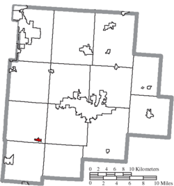 Location of Amanda in Fairfield County