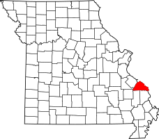 Location of Perry County