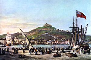 Marseille port c1825