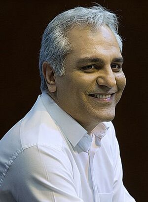 Mehran Modiri at Saate 5 Asr movie press conference.jpg