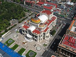 Mexico City Palacio de bellas artes