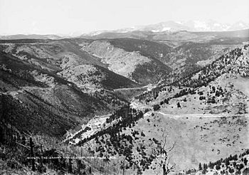 Mont Alto CO by WH Jackson, 1900