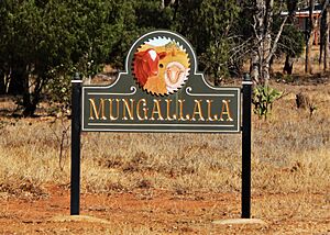 Mungallala sign September 2019