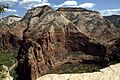 Observation Point from Angels Landing Zion NP Utah