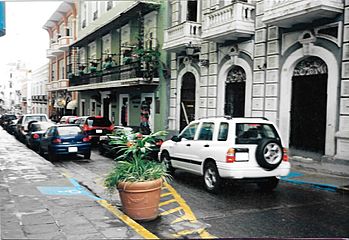 Old San Juan traffic