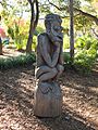 Papua New Guinea Sculpture Garden at Stanford University, "The Thinker" 4