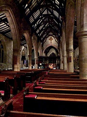 Parish Church of St Mary and St Cuthbert, Chester-le-Street, Interior - geograph.org.uk - 2605661