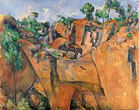 Paul Cézanne - La carrière de Bibémus
