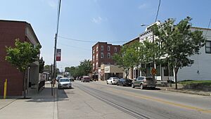 Looking south on Main Street (Ohio State Route 41)