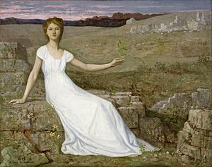 Pierre Puvis de Chavannes - Hope - Walters 37156