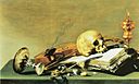 Pieter Claesz - Open book, Skull, Violin and Oil Lamp.jpg