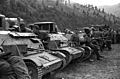 Polish soldier, machine gun, Polish brand, tank, combat vehicle Fortepan 78270