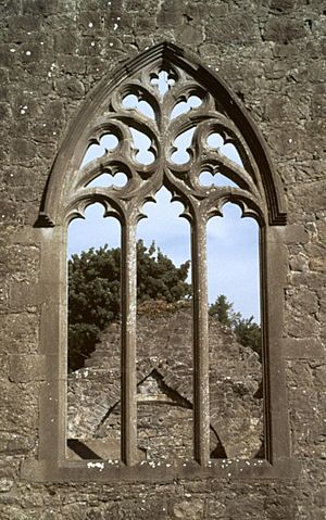 Portumna Priory East Window 2003 09 04
