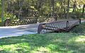 Prairie Dog Golf Course lattice truss bridge from N 1