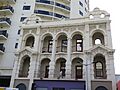 Railway Hotel Perth facade & balcony, January 2021 01