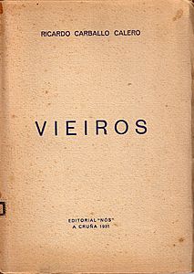 Ricardo Carballo Calero, Vieiros, Editorial Nós, A Cruña 1931