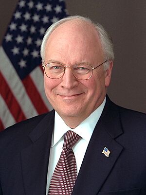 Official portrait of vice president Dick Cheney