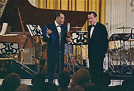 Richard Nixon and Duke Ellington 1969