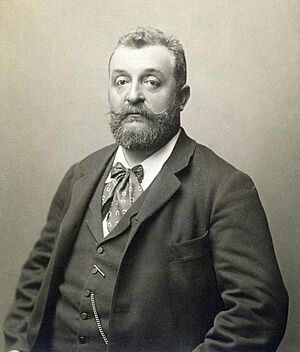 Rudolf Krziwanek - Georg Ritter von Schönerer, um 1893