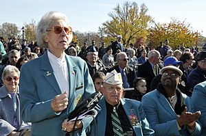 Ruth Harden WWII memorial dedication ceremony Delaware