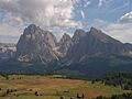 Sassolungo dall'Alpe di Siusi