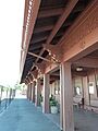 Skunk Train Depot platform - Willits California