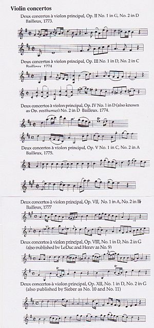 St. Georges' 14 Concertos