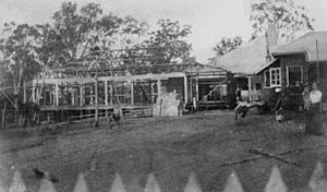 StateLibQld 1 294891 Extension to Wyambyn Station homestead, Tabragalba, 1910