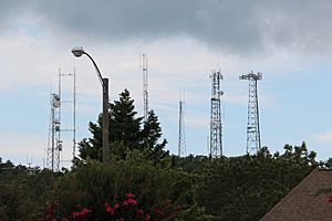 Sweat Mountain antenna farm
