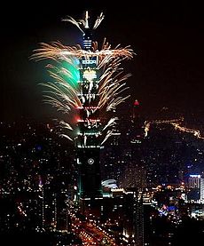 Taipei101fireworks