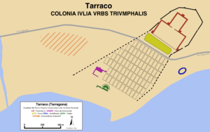 Tarraco Lageplan