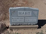 Tempe-Double Butte Cemetery-1888-Dr. Fenn John Hart