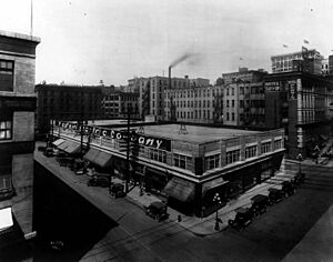 The Western Electric Co salesroom and warehouse, 84 Marion St, Seattle (CURTIS 482)