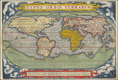 Theatrum Orbis Terrarum, by Abraham Ortelius, World, 1572.jpg