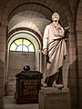 Tombeau et statue de Voltaire, Paris 8 juin 2014