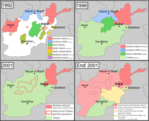 War in Afghanistan (1992–2001)