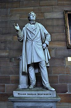 William Charles Wentworth statue