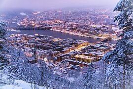 Winter In Drammen Norway (240873317)