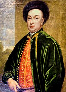 2014-06-11 KunstFestSpiele Herrenhausen, Besuch vom Freundeskreis Hannover, (128) Ludwig Maximilian Mehmet von Königstreu, Sir Godfrey Kneller