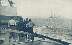A Remarkable Camera Record of the Sinking of the German Cruiser Mainz off Heligoland August 28th 1914.jpg