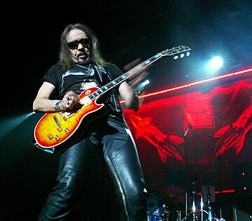 Ace Frehley en concert à Tilburg en juin 2008